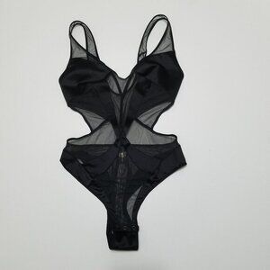 Like New Honey Birdette Bodysuit Lace Black Size S